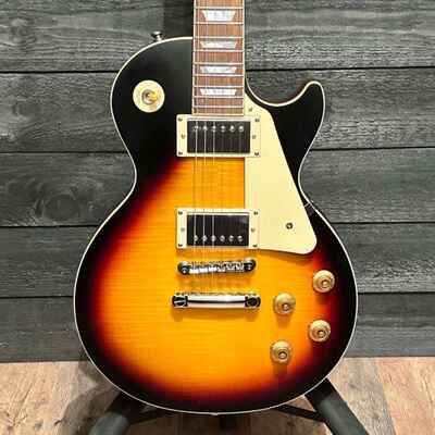 Epiphone 1959 Les Paul Standard Sunburst Electric Guitar w /  Case