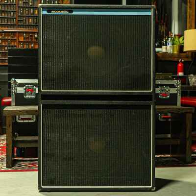 1970s Acoustic 406 2x15?? Bass Guitar Speaker Cabinet w /  200 Watts Power Handling