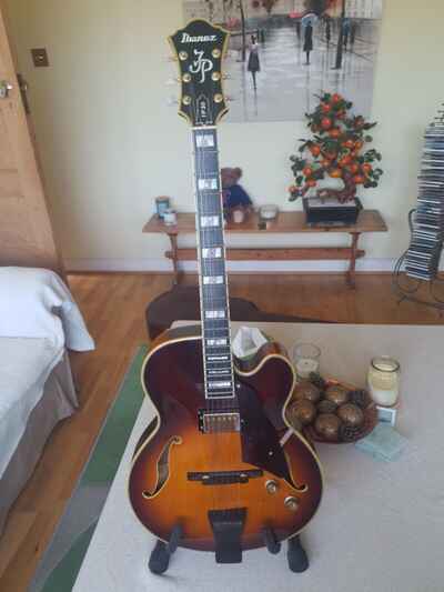 IBANEZ JP20 Joe Pass Signature Model - 1980 Sunburst.  Electric Guitar.