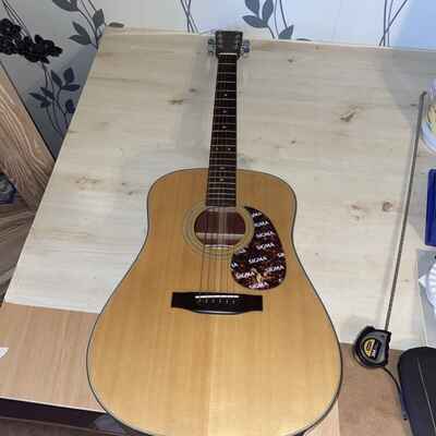 sigma dm2 acoustic guitar vgc, estimated 1970, c f martin & Company