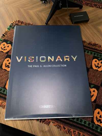 RARE CHRISTIE??S Visionary: The Paul G. Allen Auction Catalogue Nov 9-10, 2022