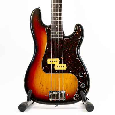 1971 Fender Precision Bass B Nut Width Sunburst w /  Vintage DiMarzio Pickup, OHSC