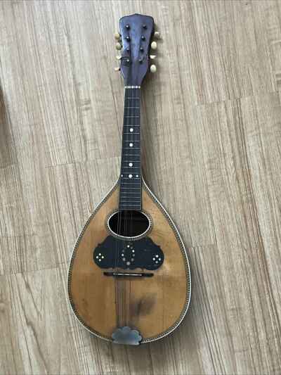 Vintage  Flat Back Mandolin Possibly Wurlitzer