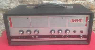 WEM ER40 mid 1970s 40W solid state amp.