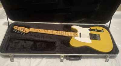 Fender Telecaster 1980s Electric Guitar Made in Japan Butterscotch Blonde +Case