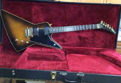 1982 Gibson Explorer E2 sunburst flametop beautiful