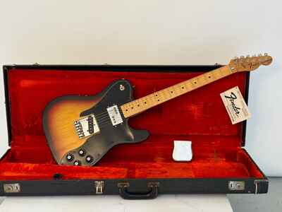 1977 Fender Telecaster Custom Sunburst with Original Case & Accessories