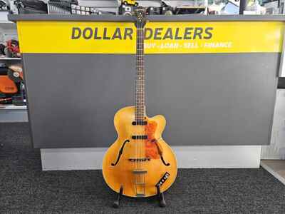 c1960s Hofner Basse 500 / 5 "Reeperbahn" Electric Hollowbody Bass