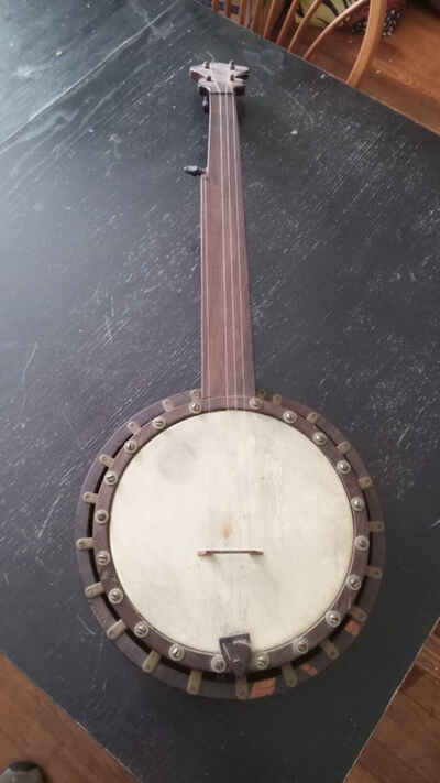 Henry C Dobson Patent 1867 Fretless 5 String Banjo