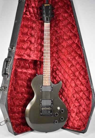 1985 Gibson Les Paul Invader Black Olive Finish