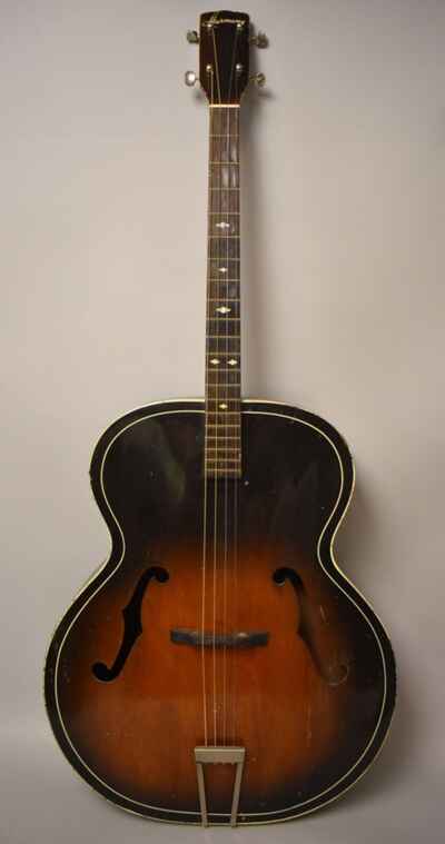 1950s-60s Harmony H1215 Archtop Tenor Guitar Sunburst