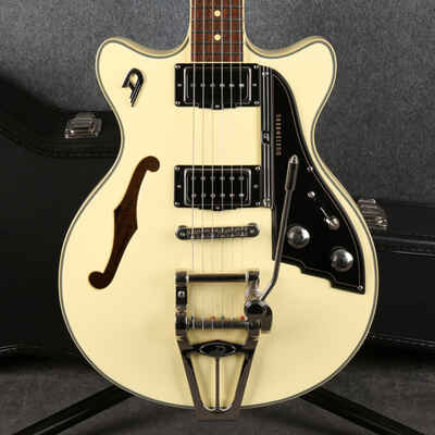 Duesenberg Fullerton TV - Vintage White - Hard Case - 2nd Hand