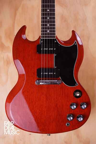 Gibson SG Special P90 Electric Guitar in Vintage Cherry, with Hard Case, USED