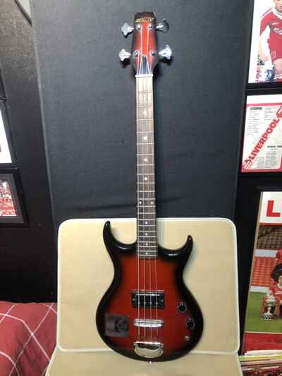 Guitar Short Necked Bass By Satellite All Original No Modifications 1984