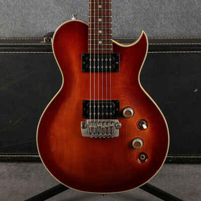 Aria Pro II PE-1500 - Stained Brown - Hard Case - 2nd Hand