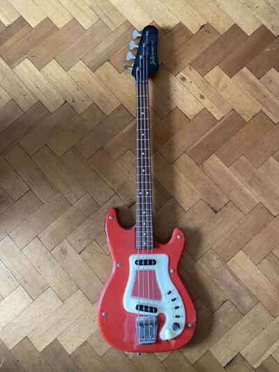 Hagstrom Futurama 1960s Vintage Bass Guitar