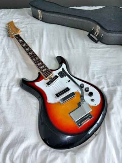 Vintage Silvertone Model 319 14409 Electric Guitar, 1968, Made in Japan