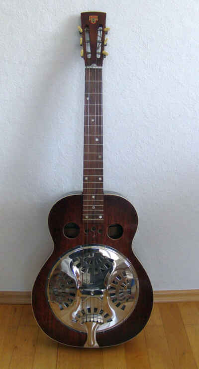 Resonator-Gitarre, Fabrikat DOBRO, Modell Uncle Josh, Bj.  1963, 1. Hand, USA