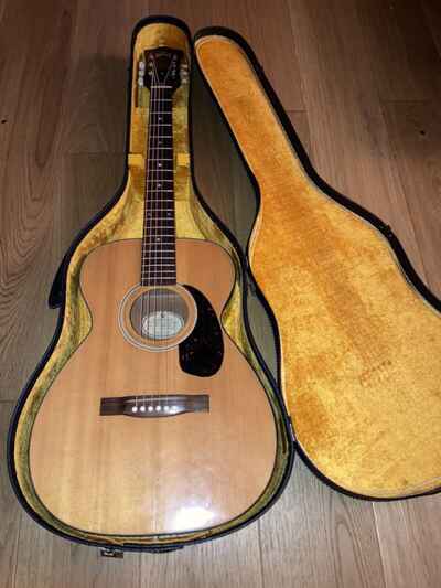 Guild F-20 1966 Vintage Acoustic Guitar Hoboken Era 0-18