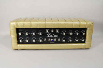 1977 Kustom Gold Sparkle PA Head