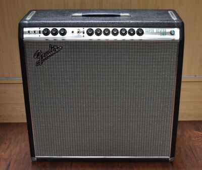 1968 Fender Super Reverb AB763 Silverface Drip-Edge Combo Modified