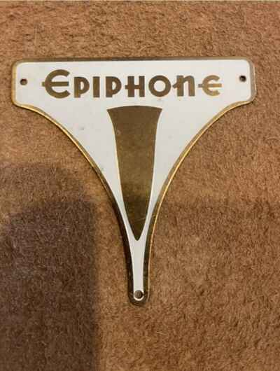 1950s Epiphone Bikini Logo. Original, Vintage