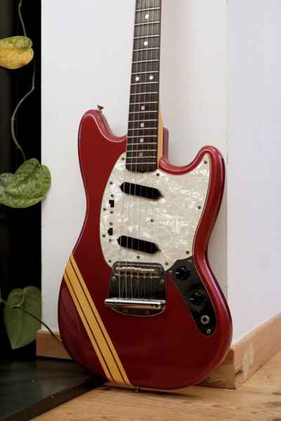 Westminster Fender Competition Mustang Copy 1978 Candy Apple Red MIJ Matsumoku