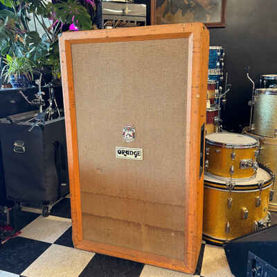 Orange 8x10?? vintage guitar cabinet 1970s