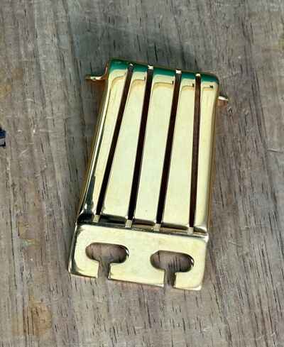 Vintage Vega Vox 4 Banjo Tailpiece Gold-Plated Vega Banjo