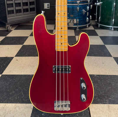 Charvel / Fender Custom Bass made for Billy Gibbons 1977 - Transparent Red