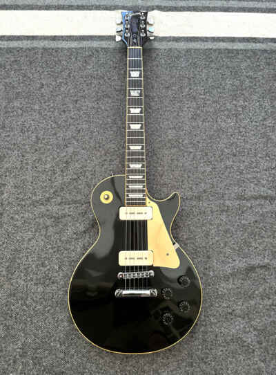 Gibson Les Paul Pro Delux Ebony (1977) with P90