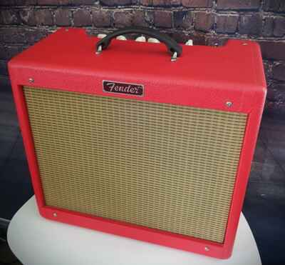 Fender Blues Junior Texas Red FSR Limited Edition Tube Amp Celestion Vintage 30