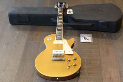 Vintage! 1978 Gibson Les Paul Pro Deluxe Electric Guitar Gold + OHSC