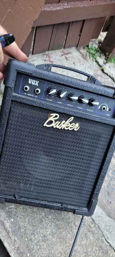 Vintage VOX Limited Busker Amp Battery Powered 1986 Amplifier England