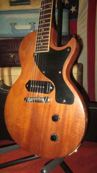 Vintage 1956 Gibson Les Paul Junior Jr. Natural