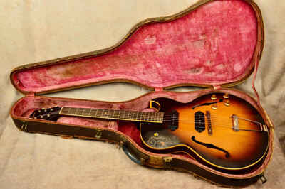 Vintage 1957 Gibson ES-225TD - Original Sunburst, Finish Killer Burst Era Player