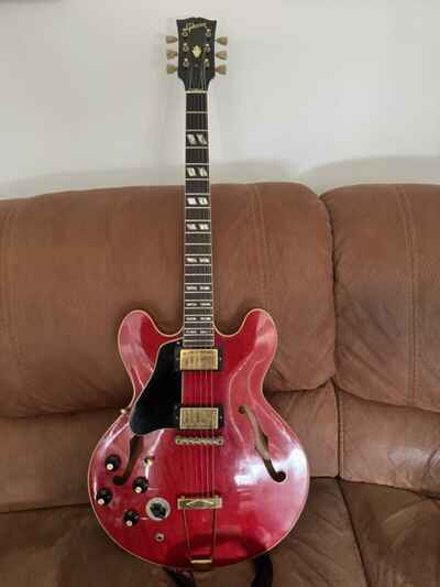 Lefty Left Handed Gibson 345 1969-1970