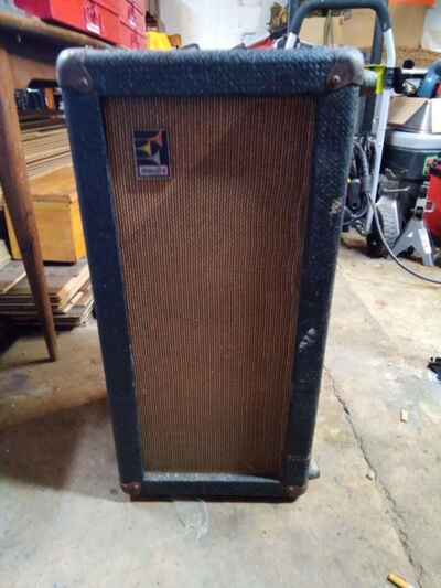 Vintage 1966 GIBSON Plus 50 Slave amplifier 2 10" CTS Alnico speakers amp used