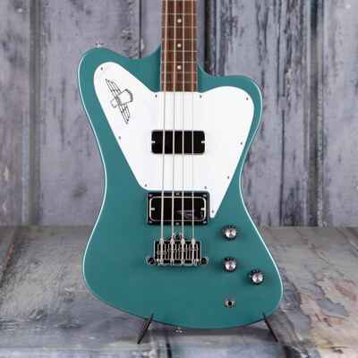 Used 2022 Gibson Non-Reverse Thunderbird Bass, Faded Pelham Blue