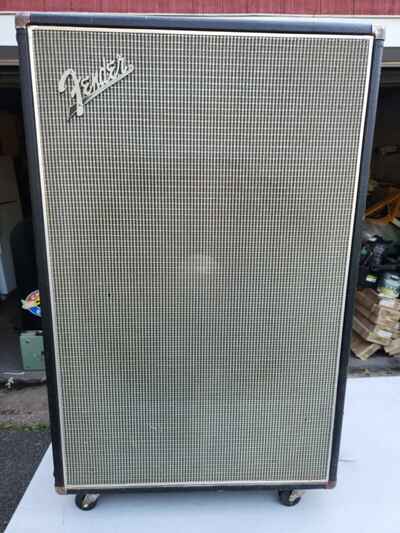 1970s Fender Speaker Cabinet W / JBL D140F Woofer Untested