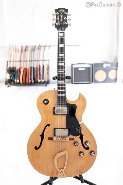 1961 Guild Capri CE-100 archtop in natural