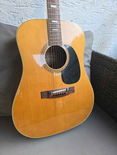 Kiso Suzuki WE-150 Japan Vintage Western Guitar from 1970