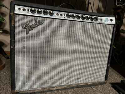 Fender Twin Reverb Silverface 1976 All Tube Amplifier  2X12 - Original