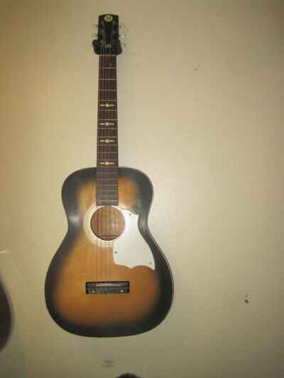 Vintage Stella By Harmony No. 319 12020300 Sears Roebuck Acoustic Guitar