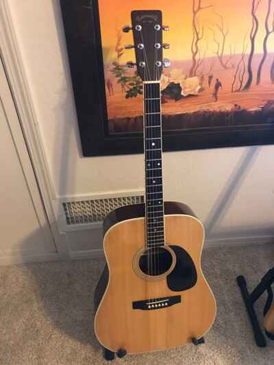 Beautiful 1982 Takamine F-360s Acoustic Guitar (Martin Headstock Lawsuit)