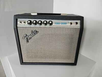 1979 Fender Vibro Champ Silverface Guitar Amplifier