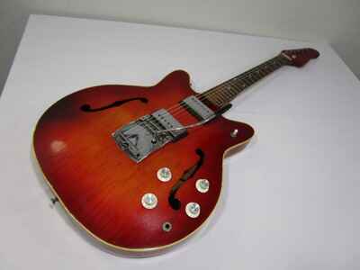 1966  /  67 Supro N800 Thinline Electric Guitar ---------------------------- Cool!