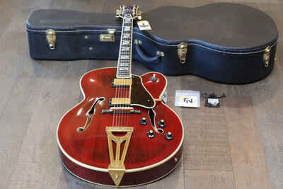 Vintage! 1974 Gibson Super 400 CES Archtop Hollowbody Guitar Wine Red + OHSC