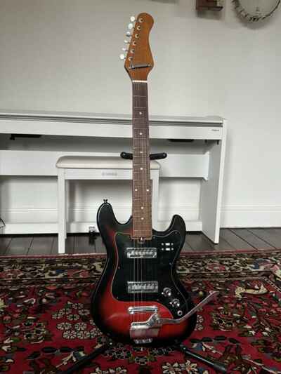 Teisco ?Woolworths?? Electric guitar. Made In Japan. Audition Style. Early 1970??s