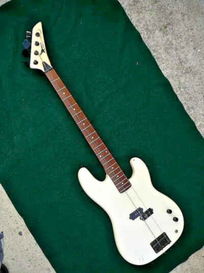 Fender copy style Precision Bass Olympic White Finish